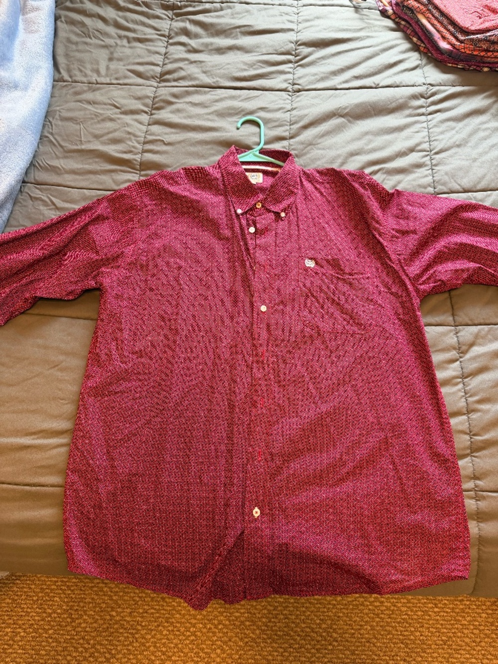 Cinch Men's Long Sleeve Button Down